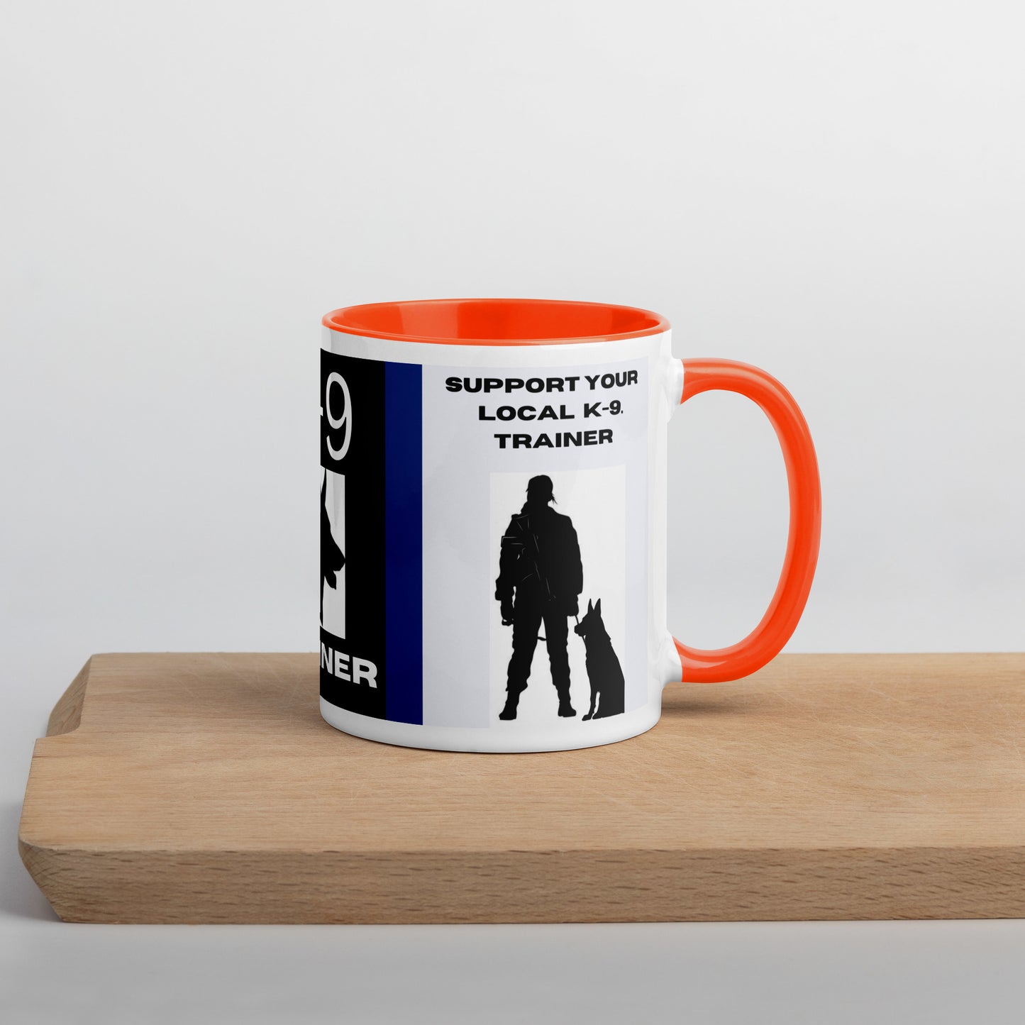 K9 trainer mug Mug with Color Inside