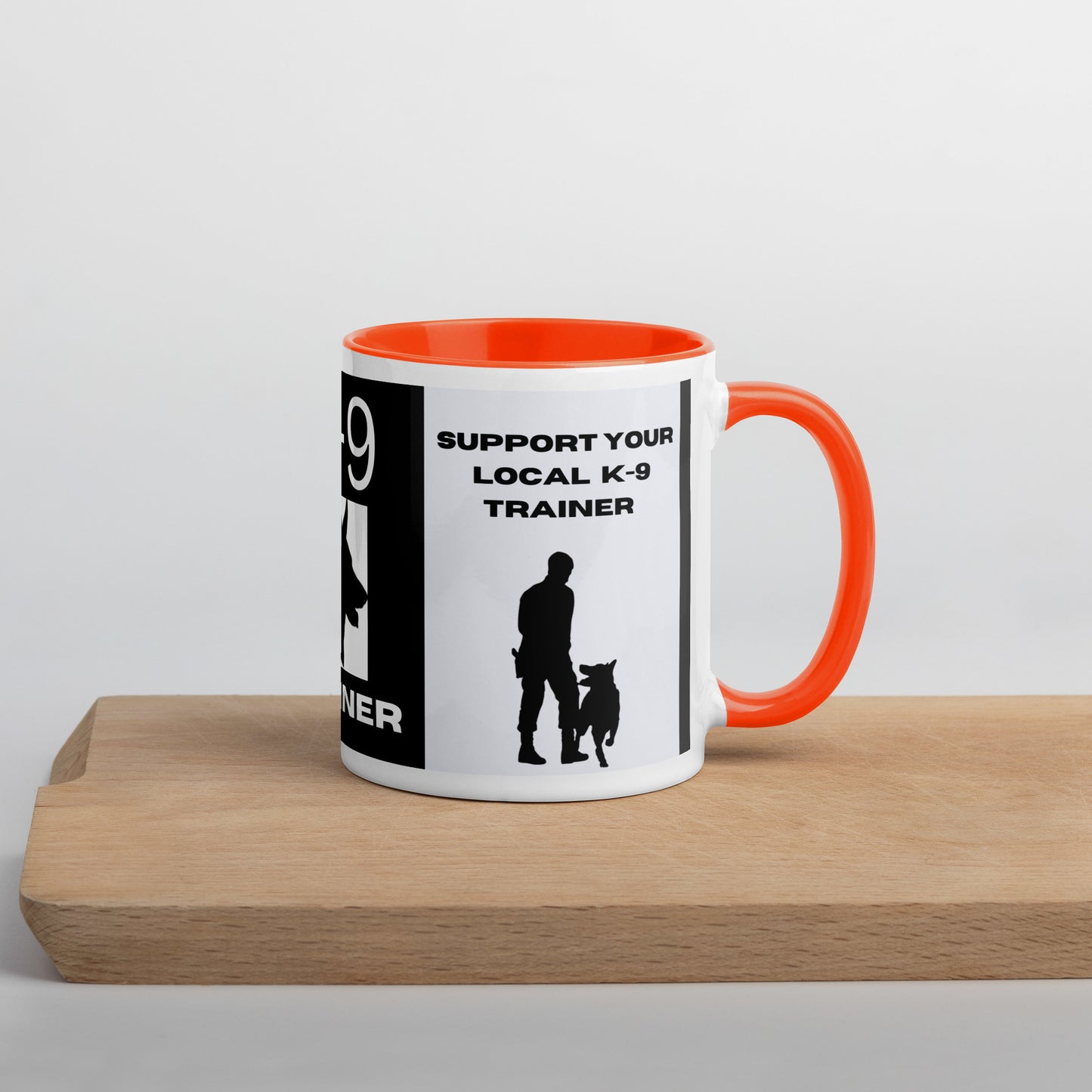 The k9 trainers edition Mug with Color Inside