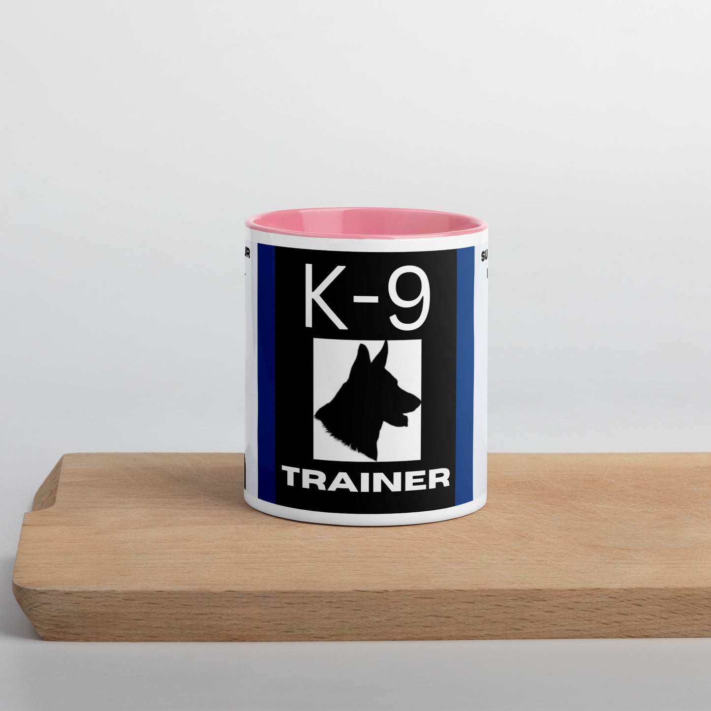 K9 trainer mug Mug with Color Inside