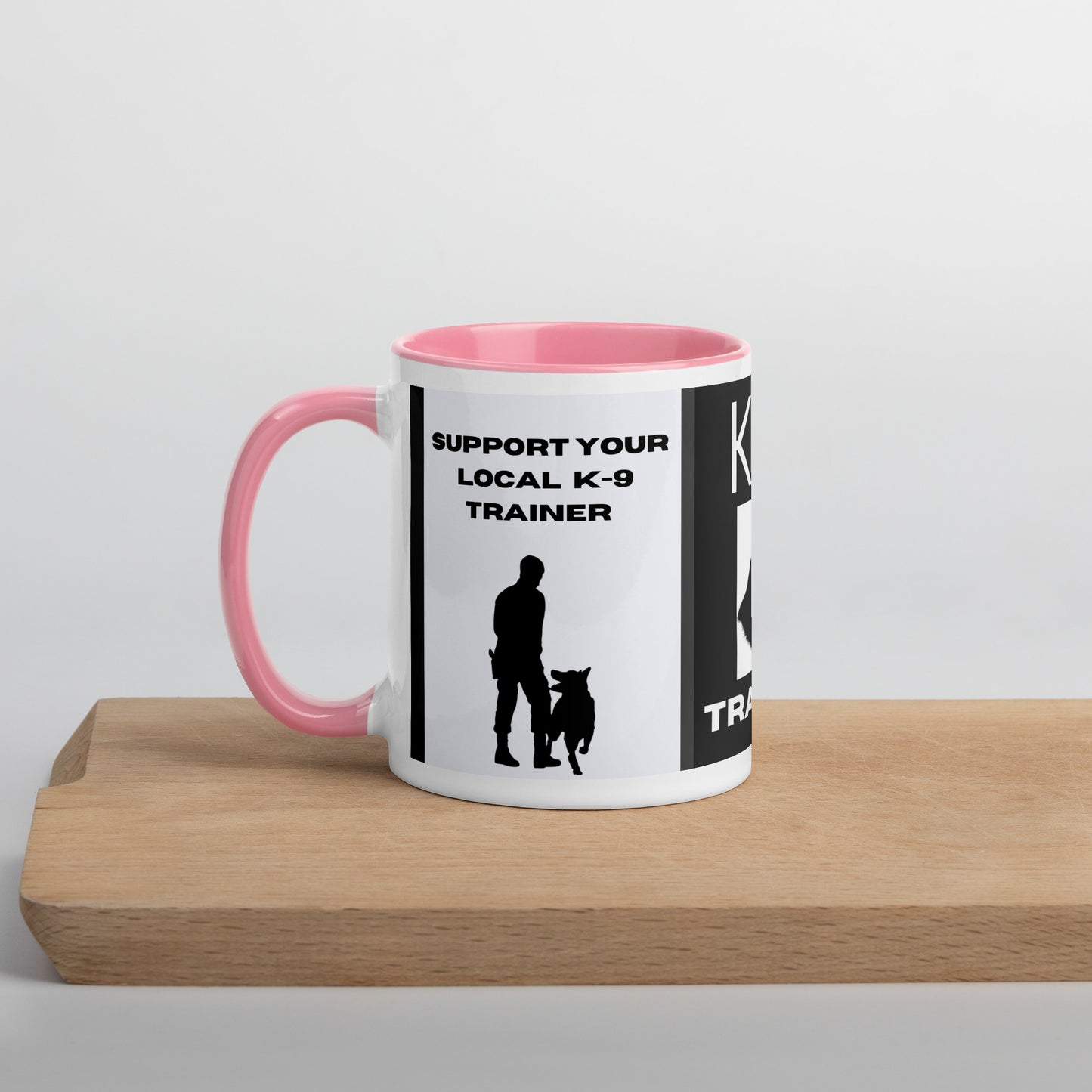 The k9 trainers edition Mug with Color Inside