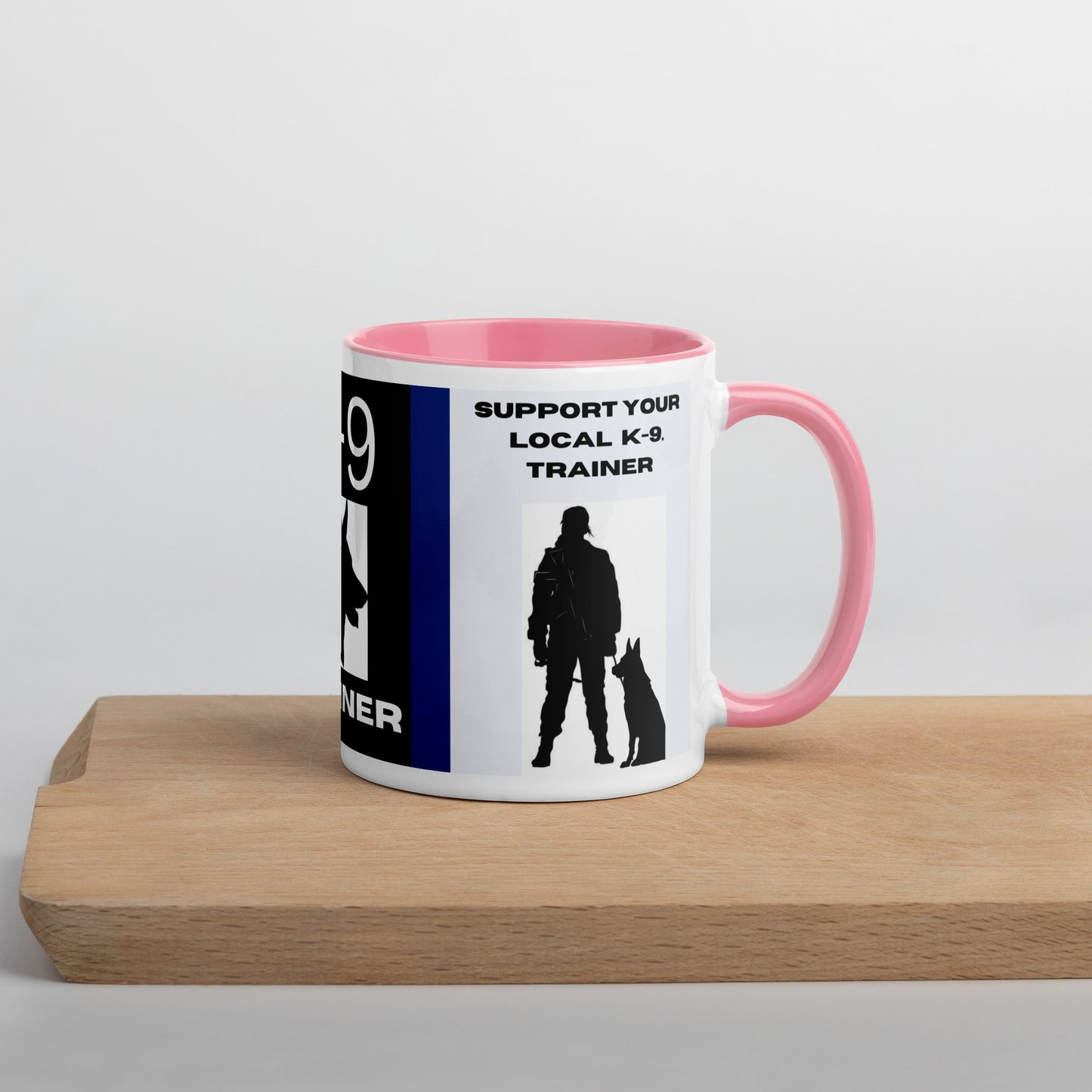 K9 trainer mug Mug with Color Inside