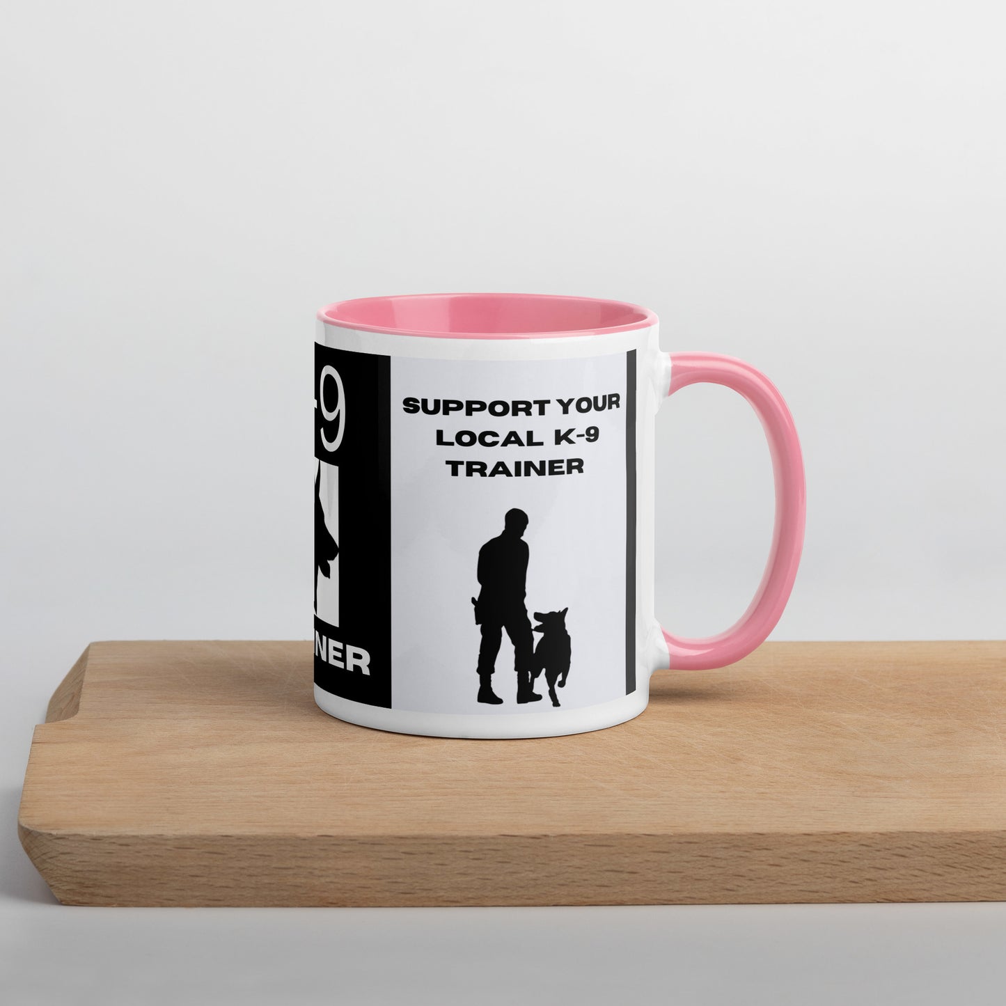 The k9 trainers edition Mug with Color Inside