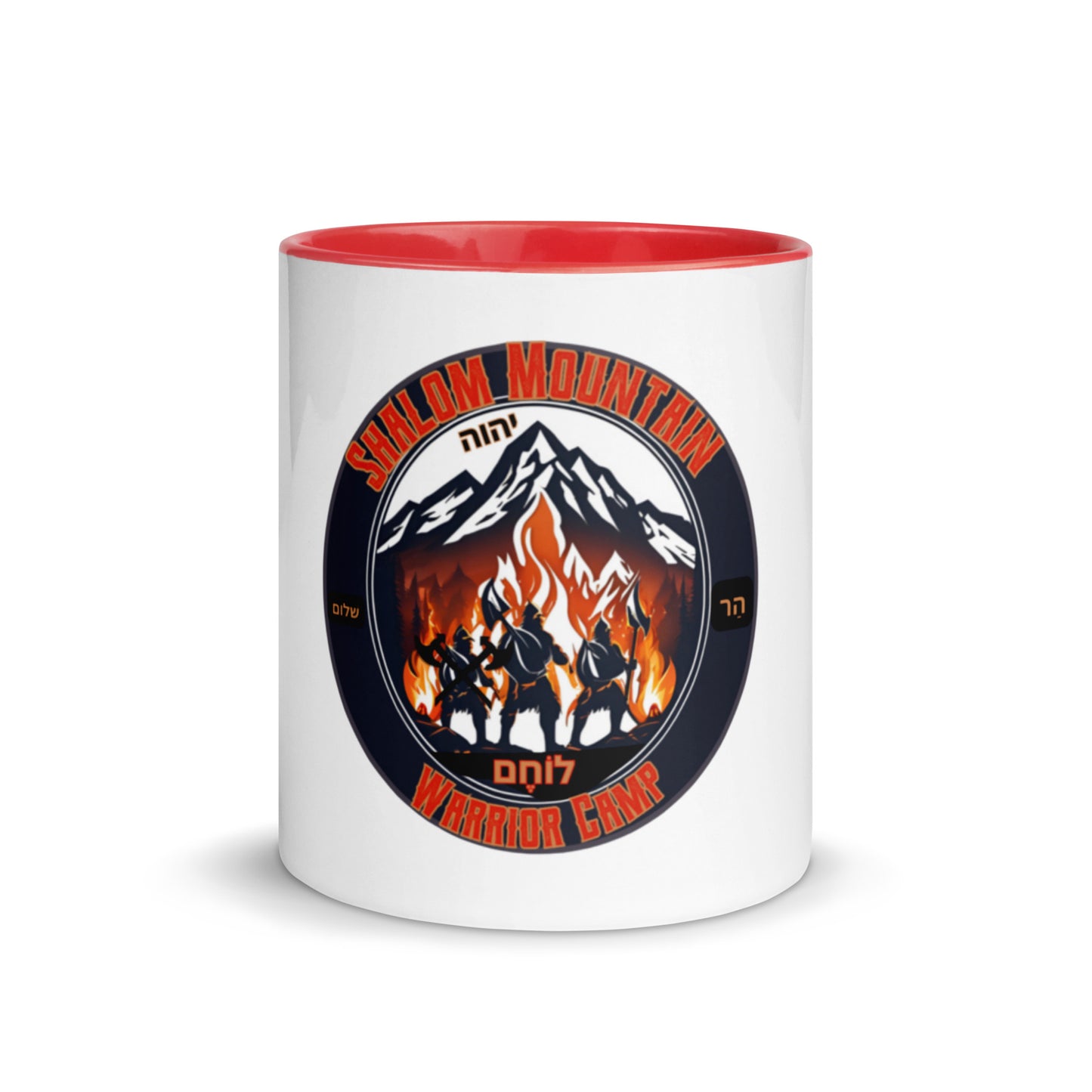 Shalom Mountain Warrior Camp -Mug with Color Inside