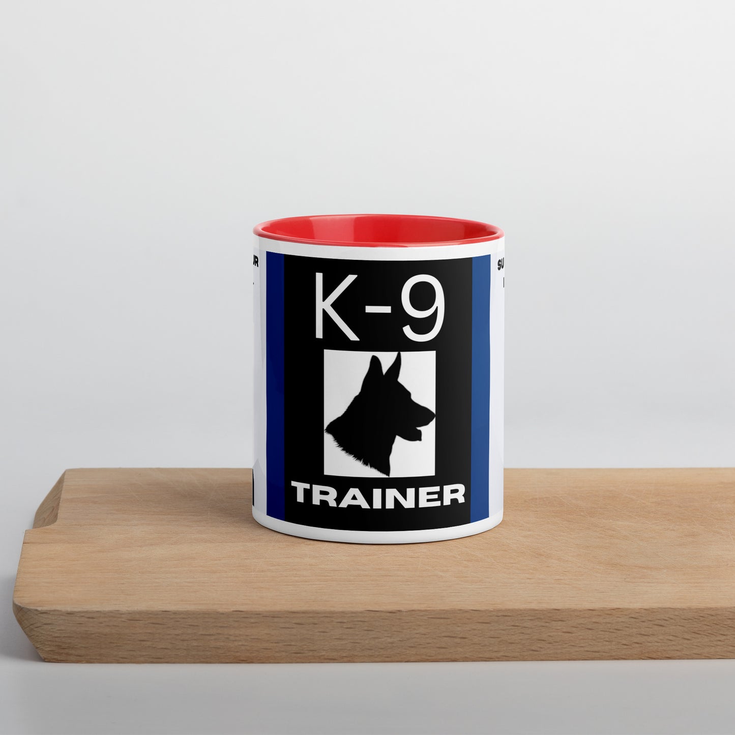 K9 trainer mug Mug with Color Inside