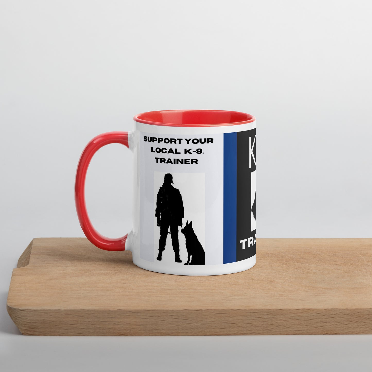 K9 trainer mug Mug with Color Inside