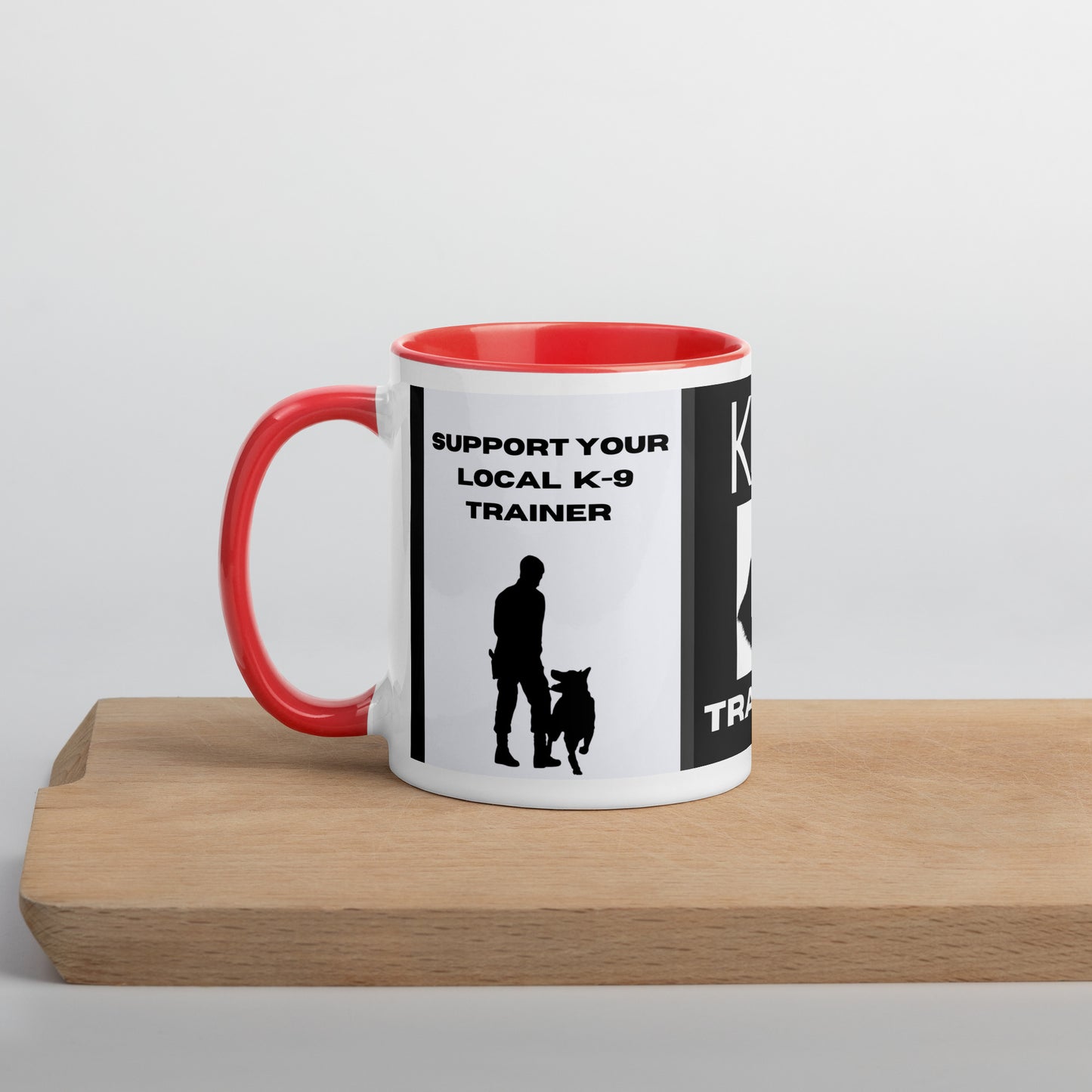 The k9 trainers edition Mug with Color Inside