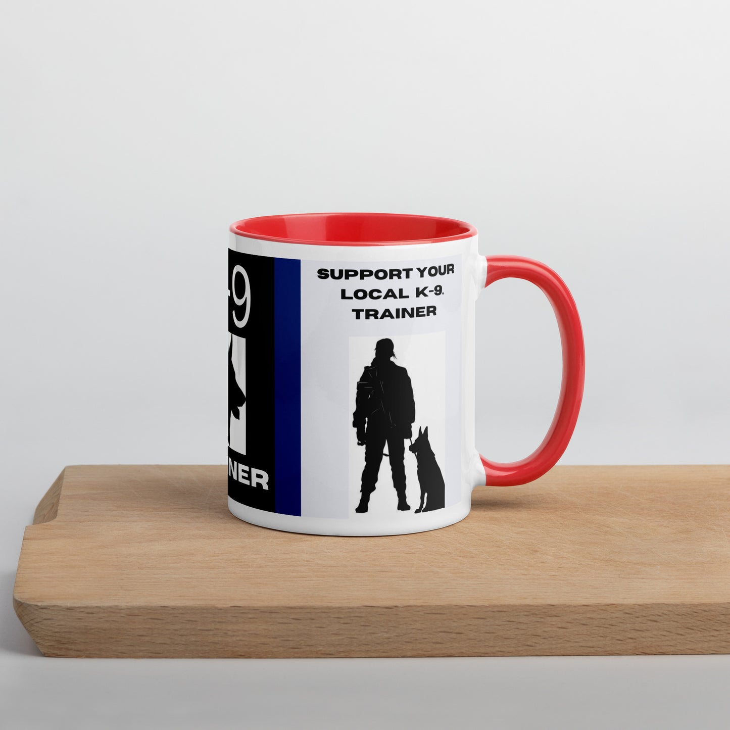 K9 trainer mug Mug with Color Inside