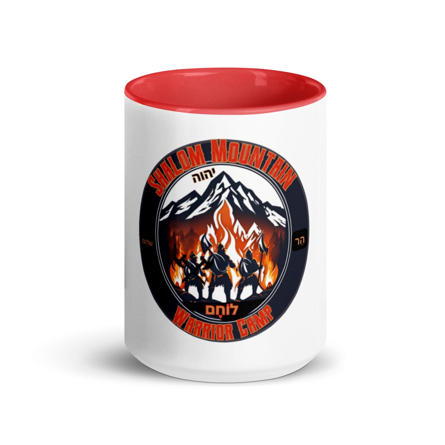 Shalom Mountain Warrior Camp -Mug with Color Inside