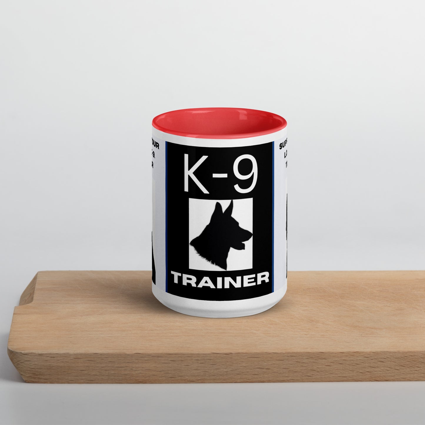 K9 trainer mug Mug with Color Inside