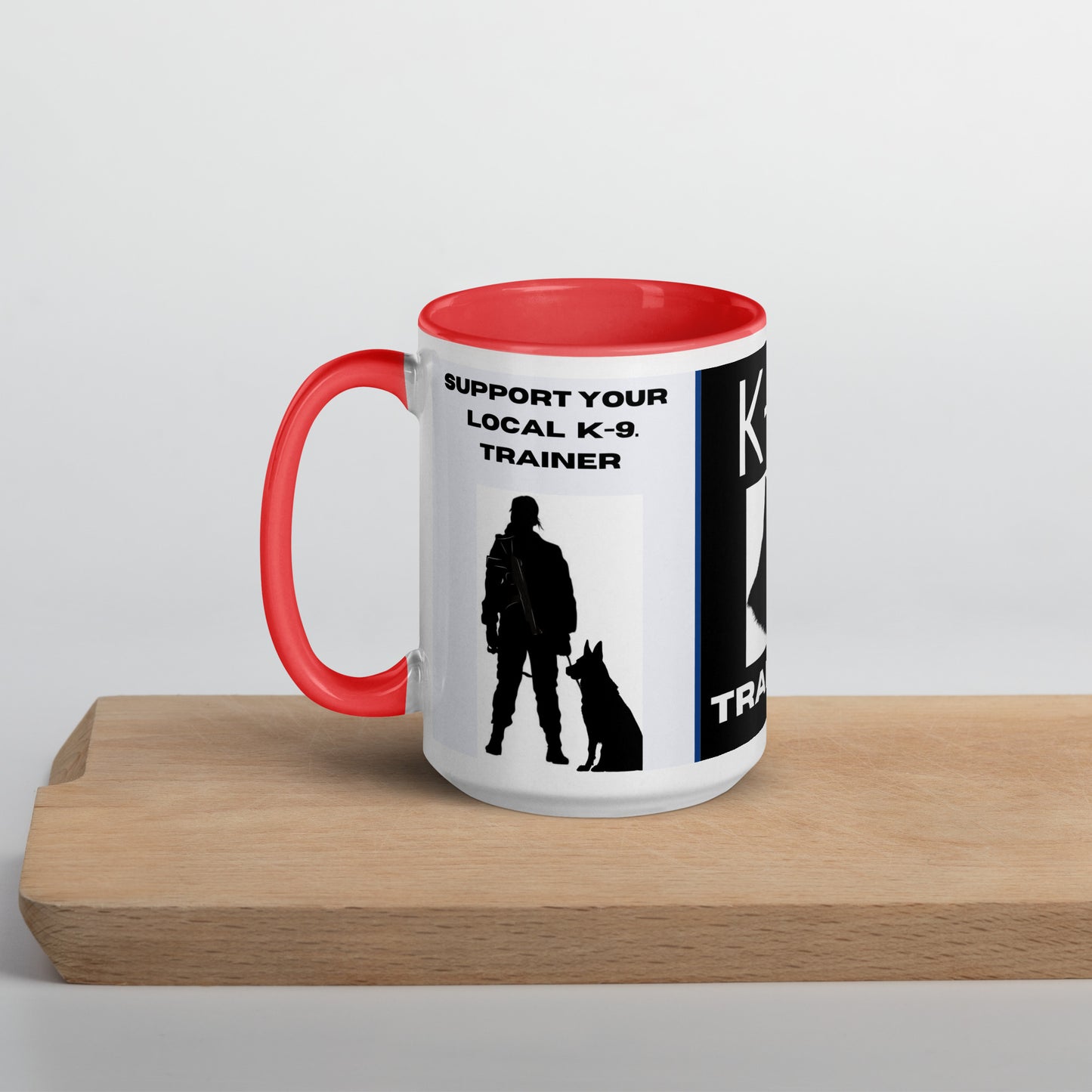 K9 trainer mug Mug with Color Inside