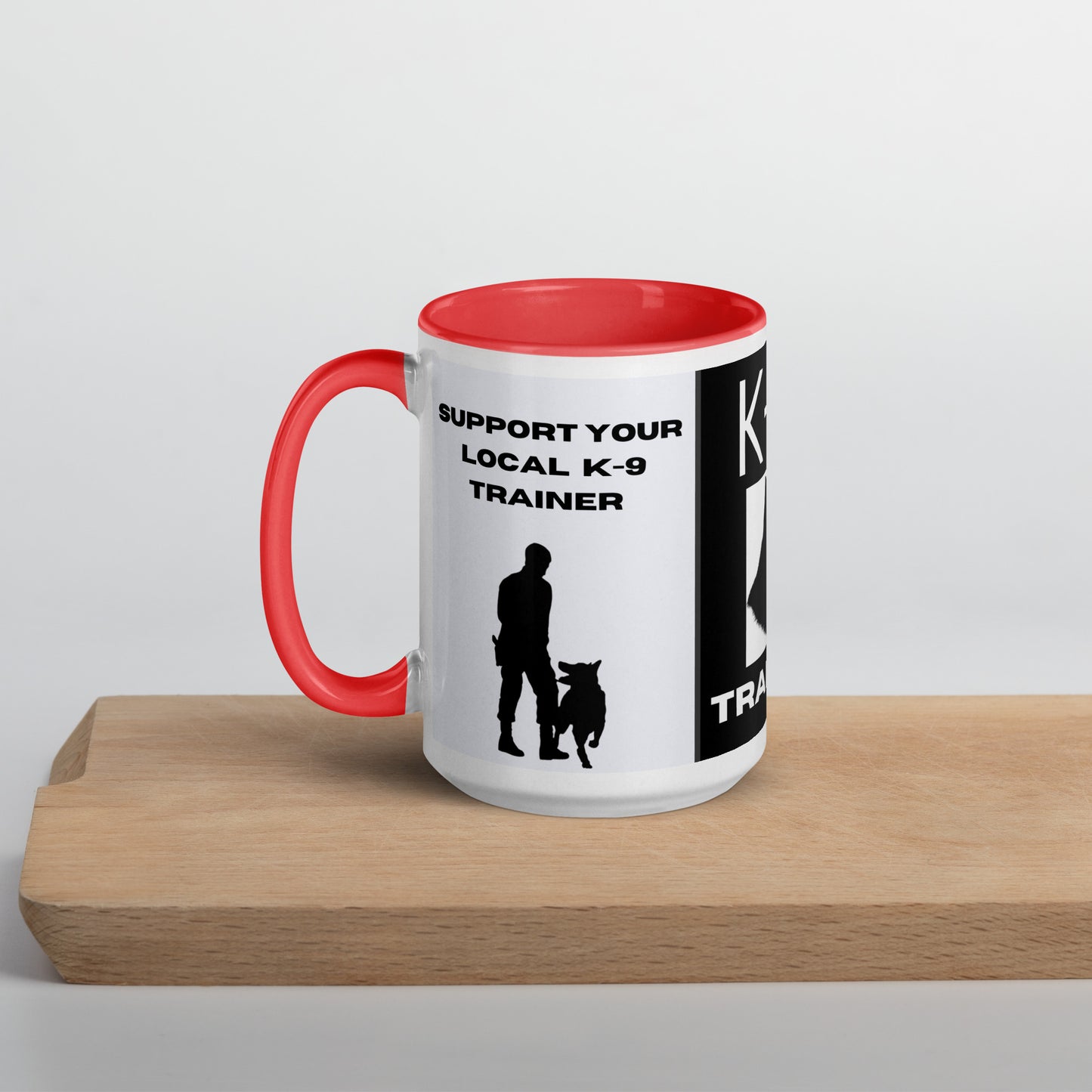 The k9 trainers edition Mug with Color Inside