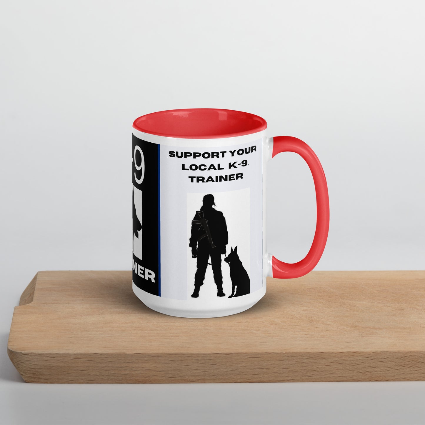 K9 trainer mug Mug with Color Inside