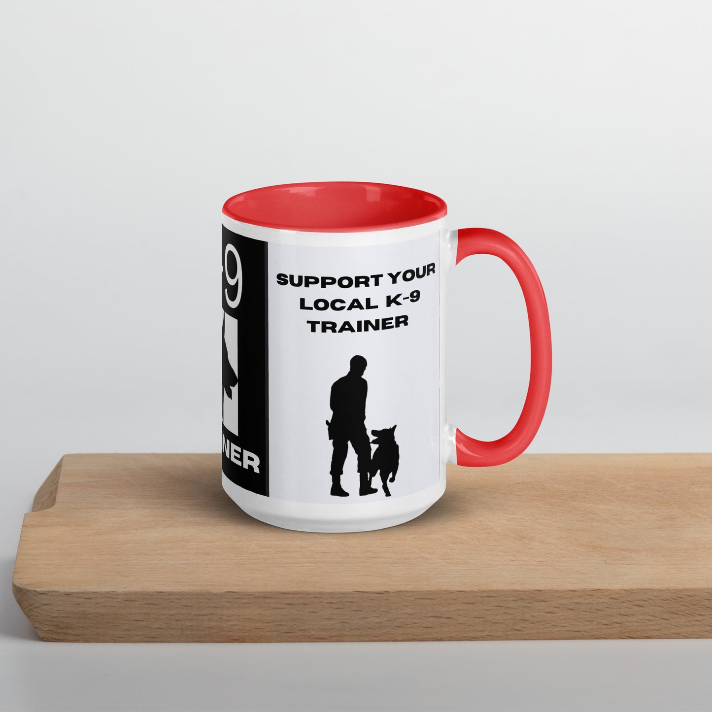 The k9 trainers edition Mug with Color Inside