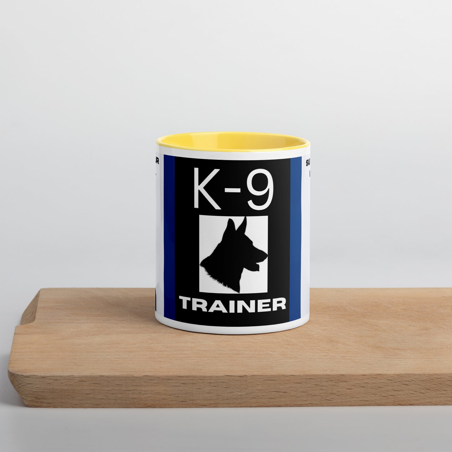 K9 trainer mug Mug with Color Inside