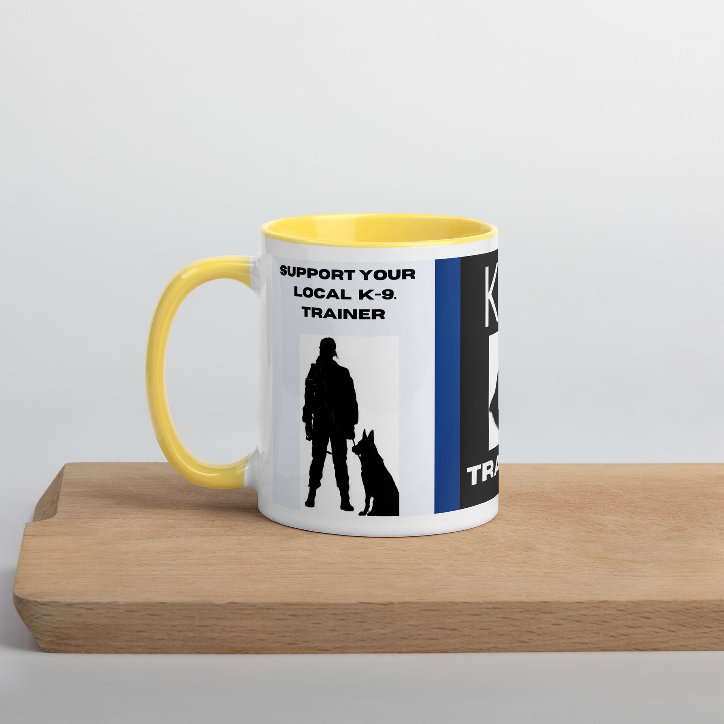 K9 trainer mug Mug with Color Inside