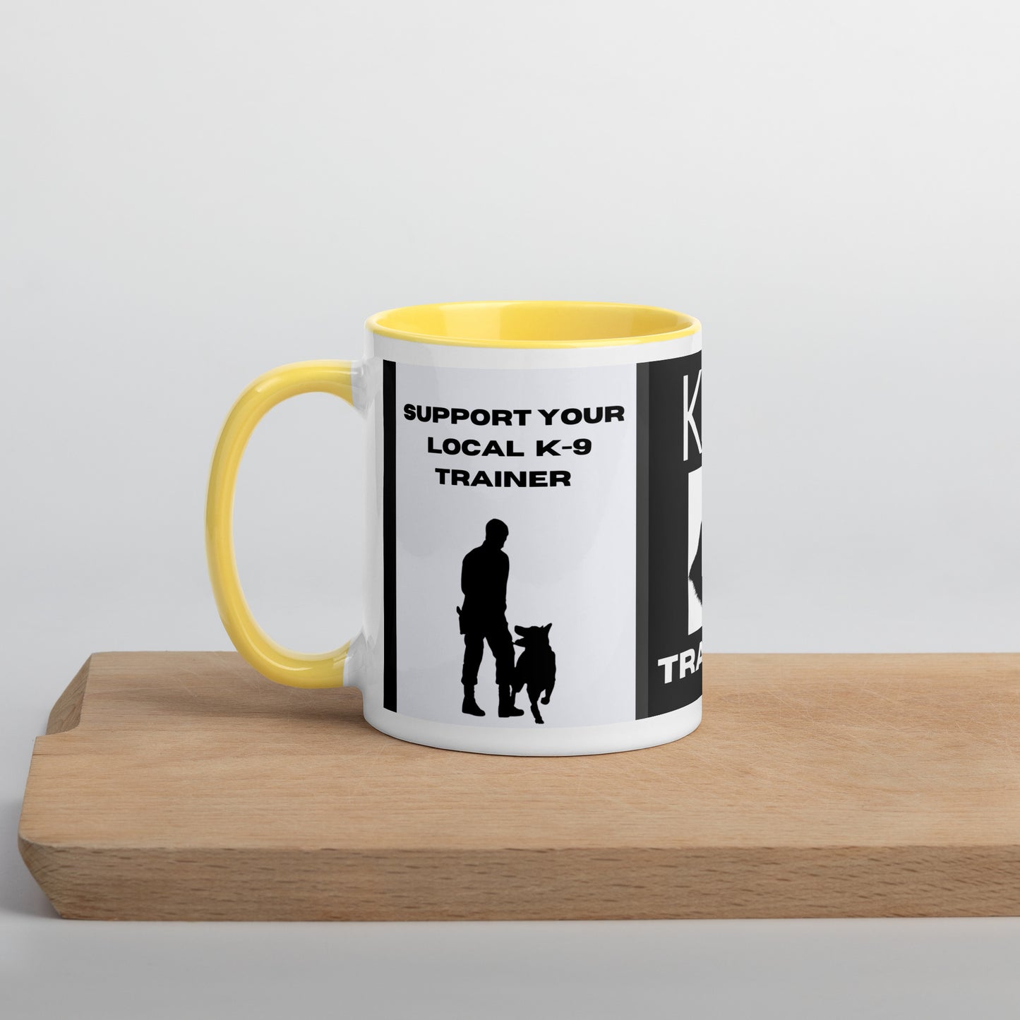 The k9 trainers edition Mug with Color Inside