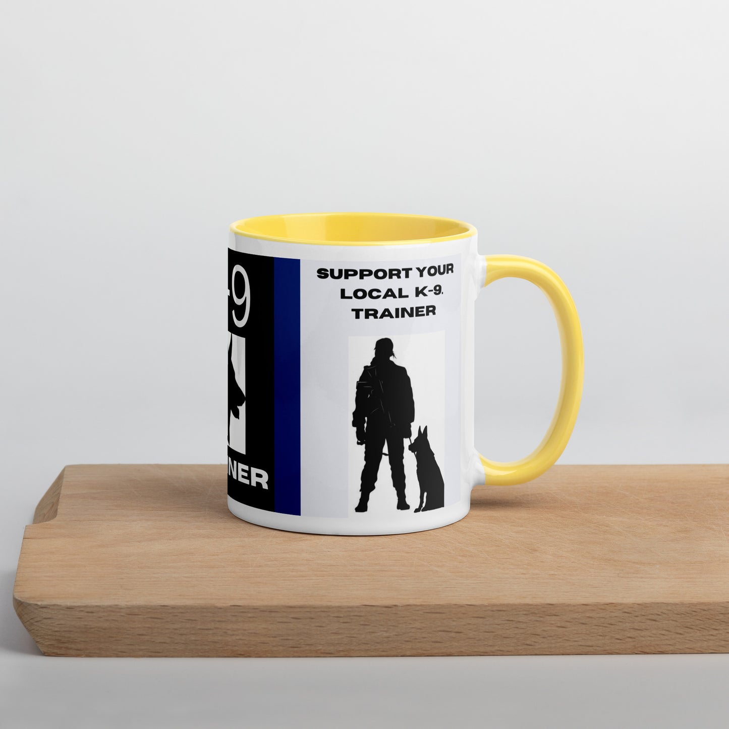 K9 trainer mug Mug with Color Inside