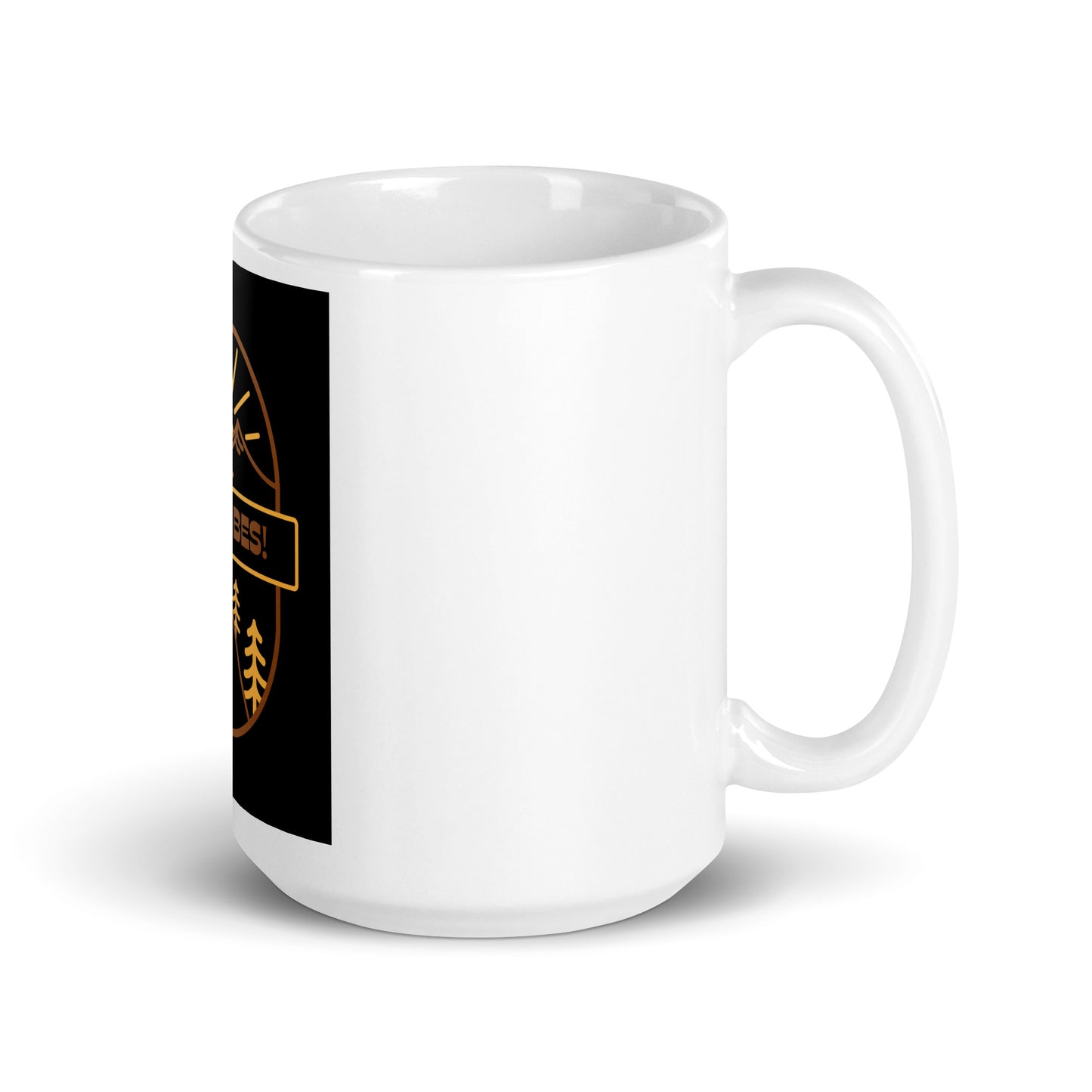 Yah vibes White glossy mug