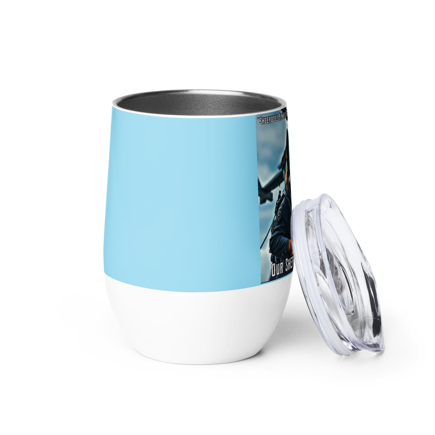 OSS Sheepdog-Wine tumbler