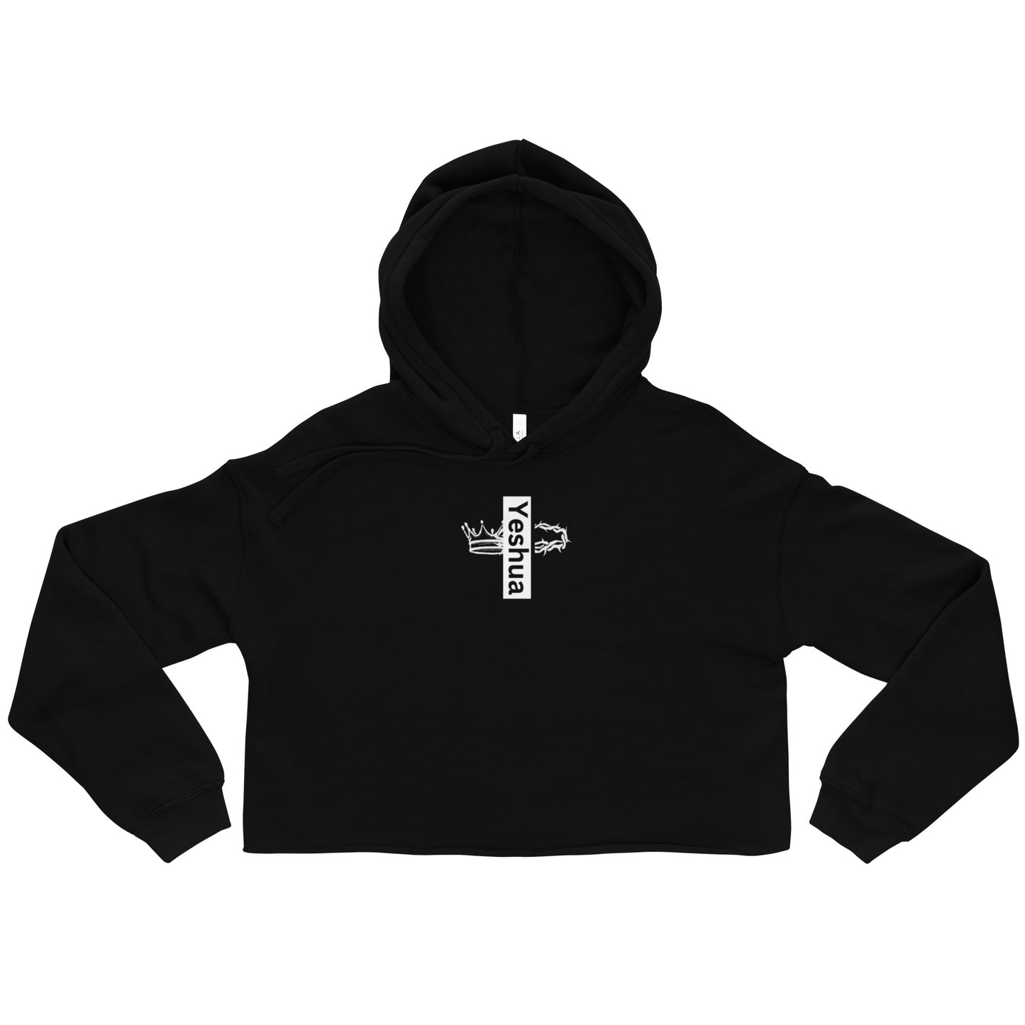 Yeshua our Messiah- Crop Hoodie