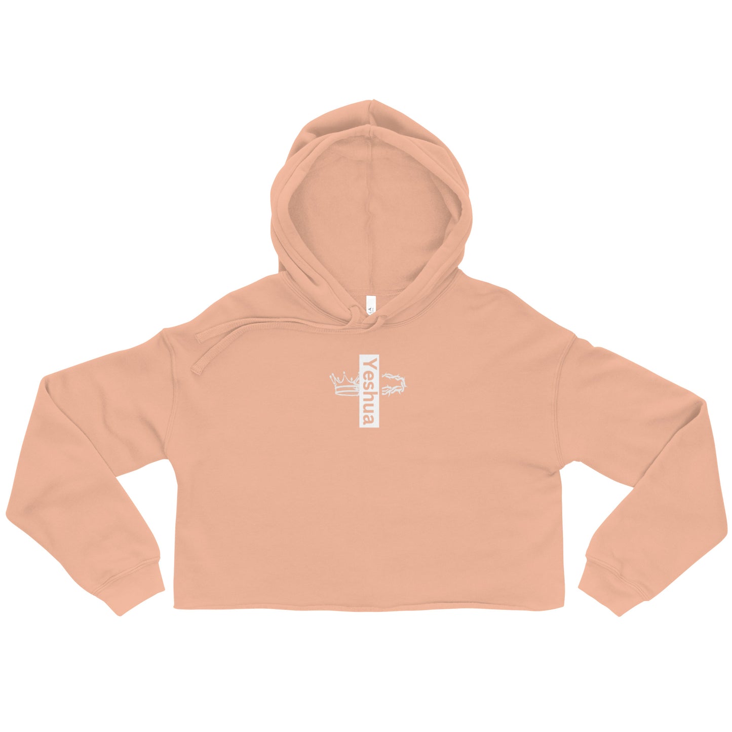 Yeshua our Messiah- Crop Hoodie