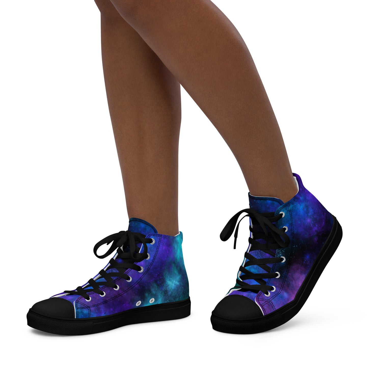 Galaxy-Women’s high top canvas shoes