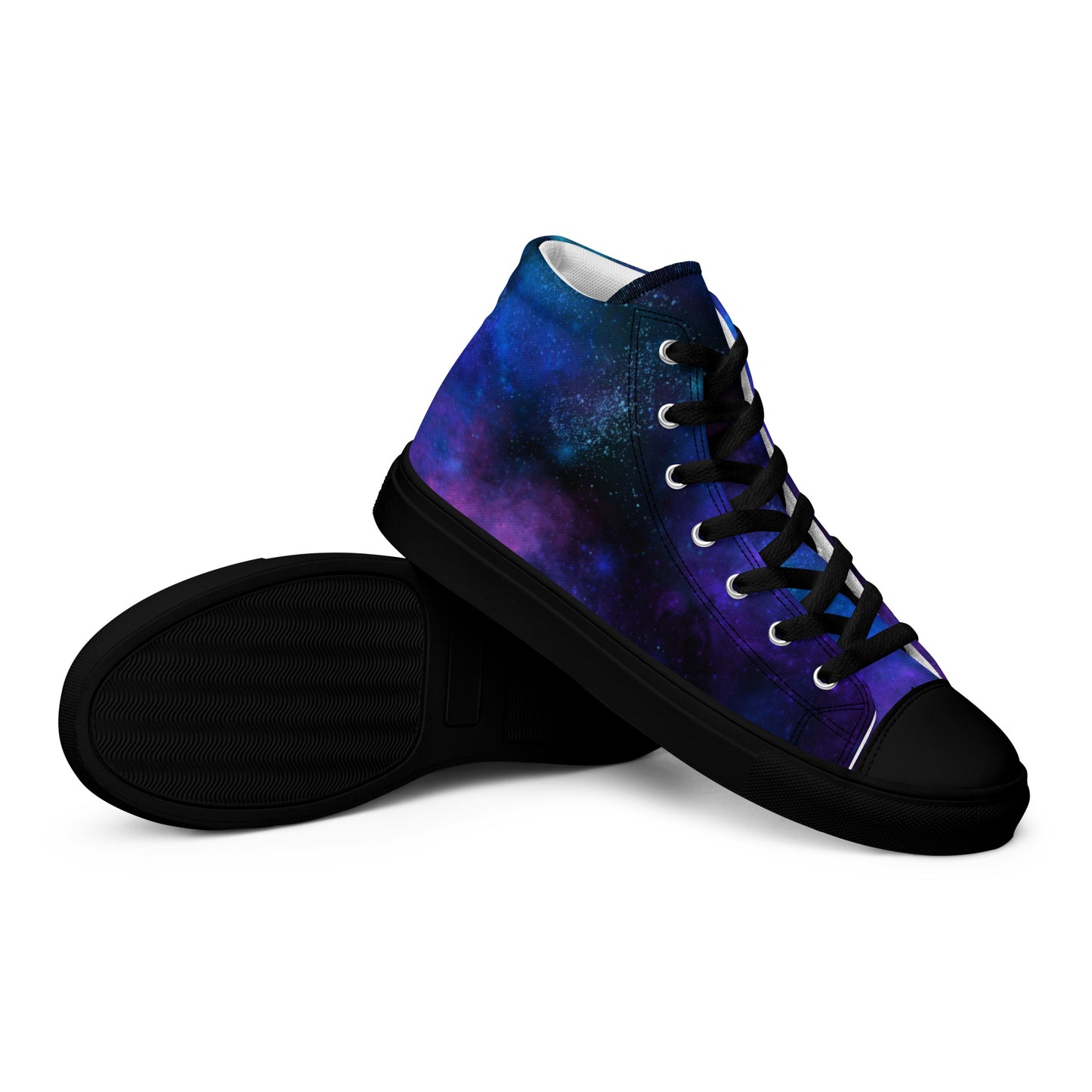 Galaxy-Women’s high top canvas shoes