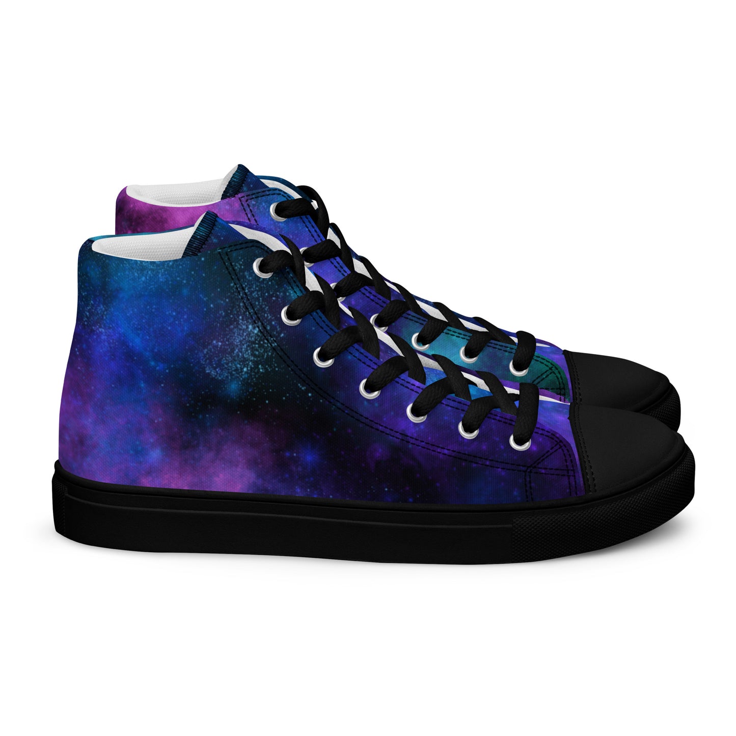 Galaxy-Women’s high top canvas shoes