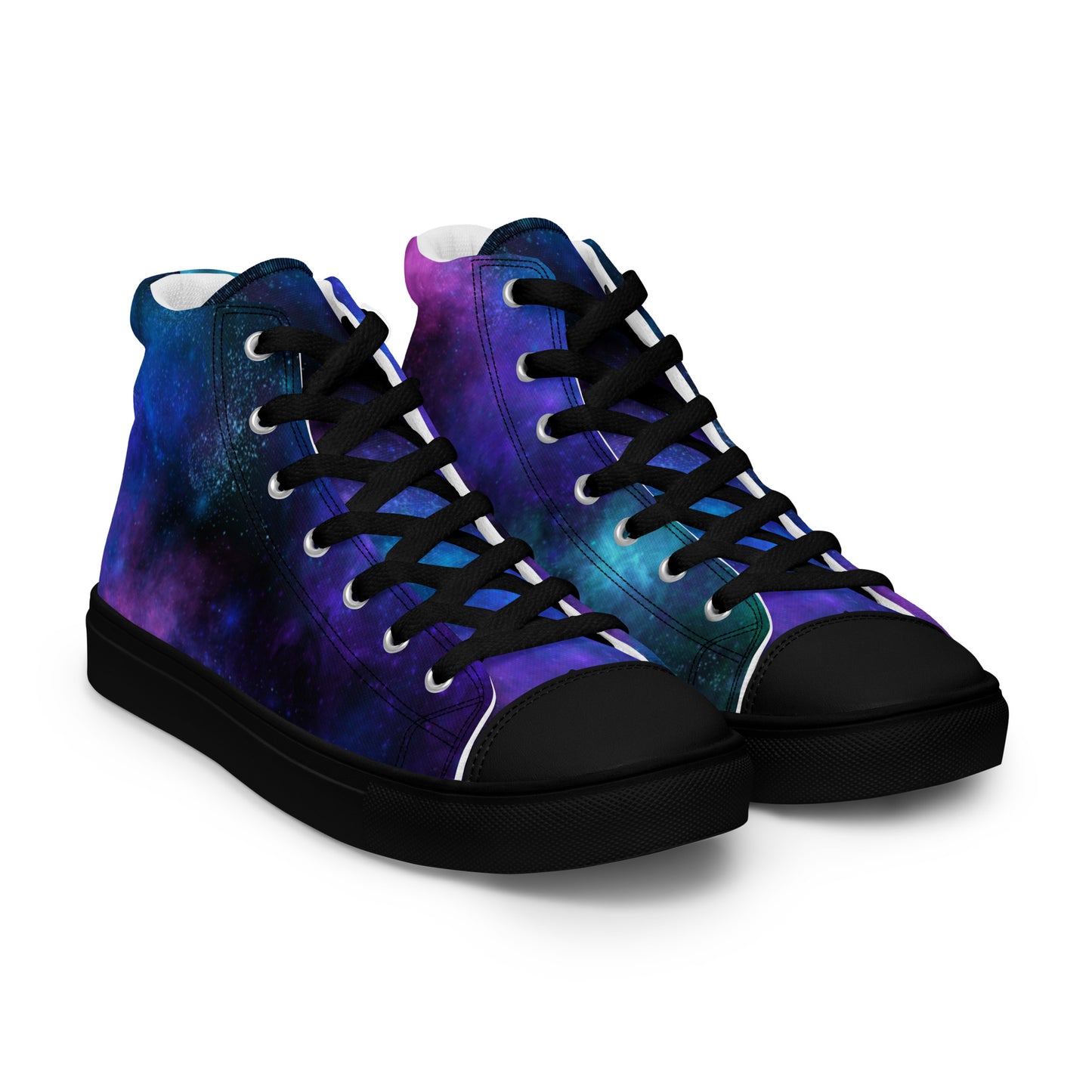 Galaxy-Women’s high top canvas shoes