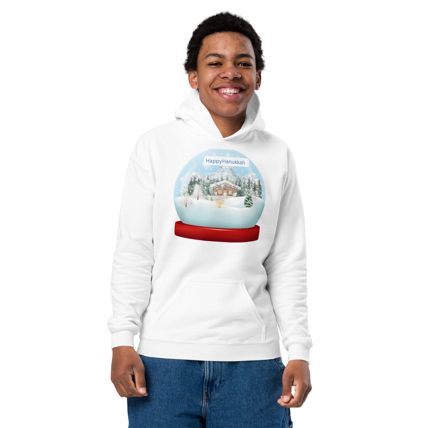 Youth heavy blend hoodie Hunukah